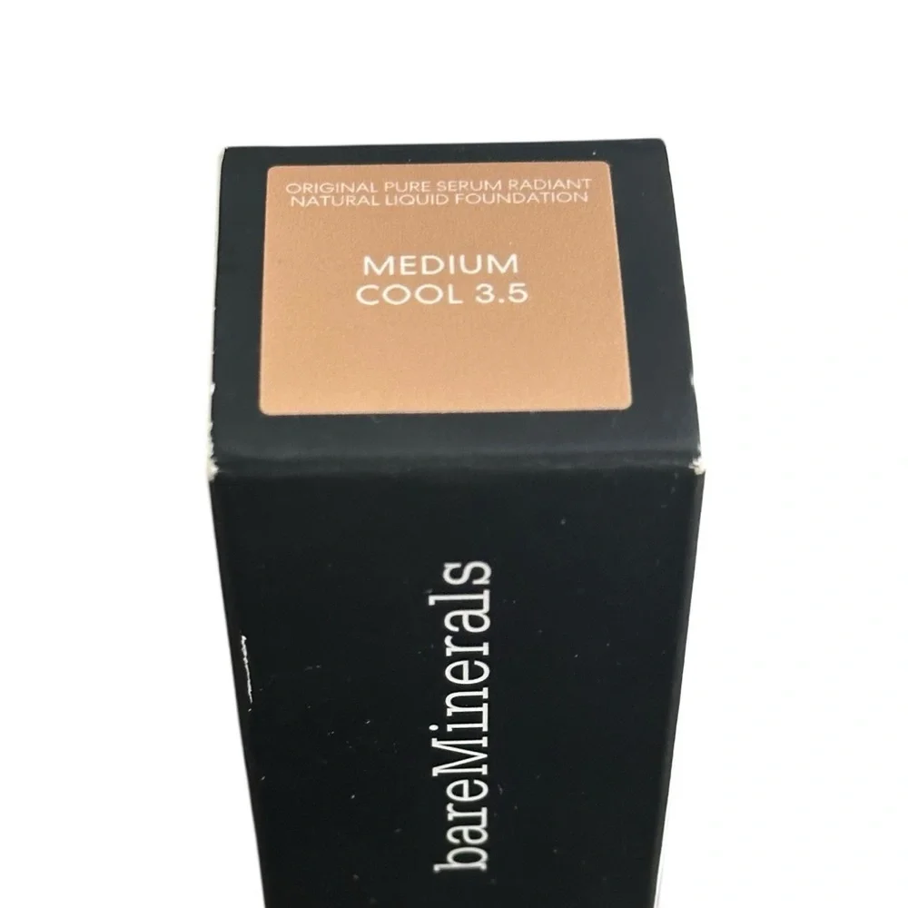 bareMinerals Original Pure Serum Radiant Natural Liquid Foundation Med Cool 3.5